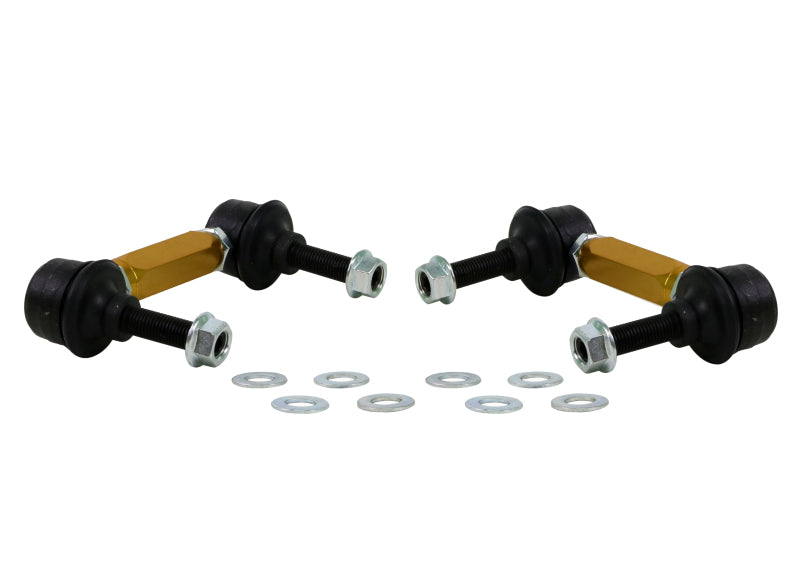Whiteline Sway Bar Link Kit Heavy Duty Adj Steel Ball Audi A3 2006-2012 KLC141 Photo - out of package
