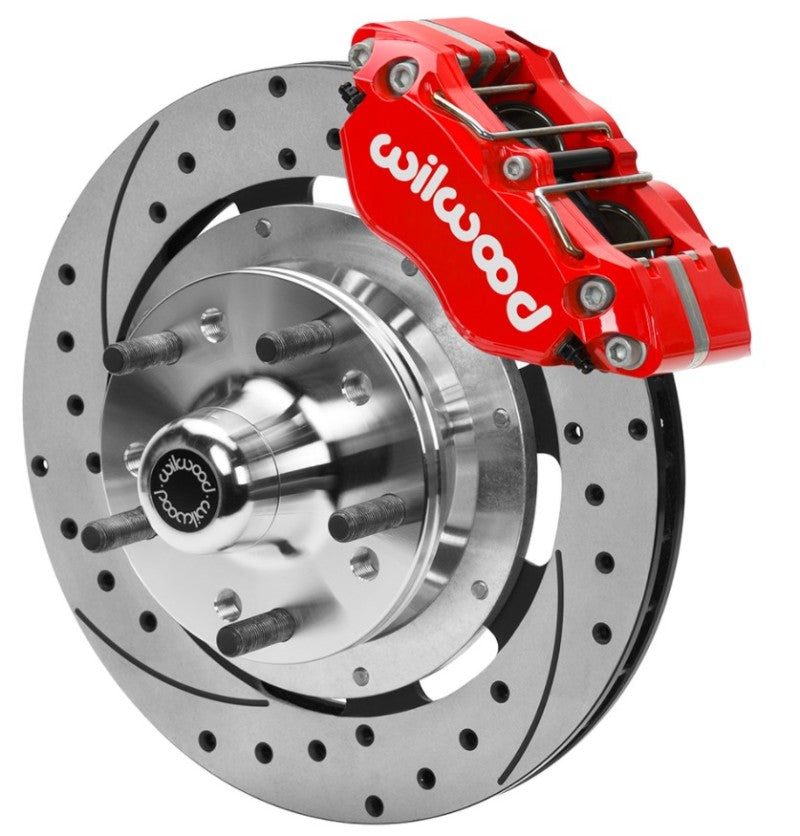 Wilwood 70-81 FBody/75-79 A&XBody Dynapro Frt Brk Kit 11.75in D/S Rtr Red Caliper Use w/ PD Spindle 140-15981-DR 140-15981-DR User 1