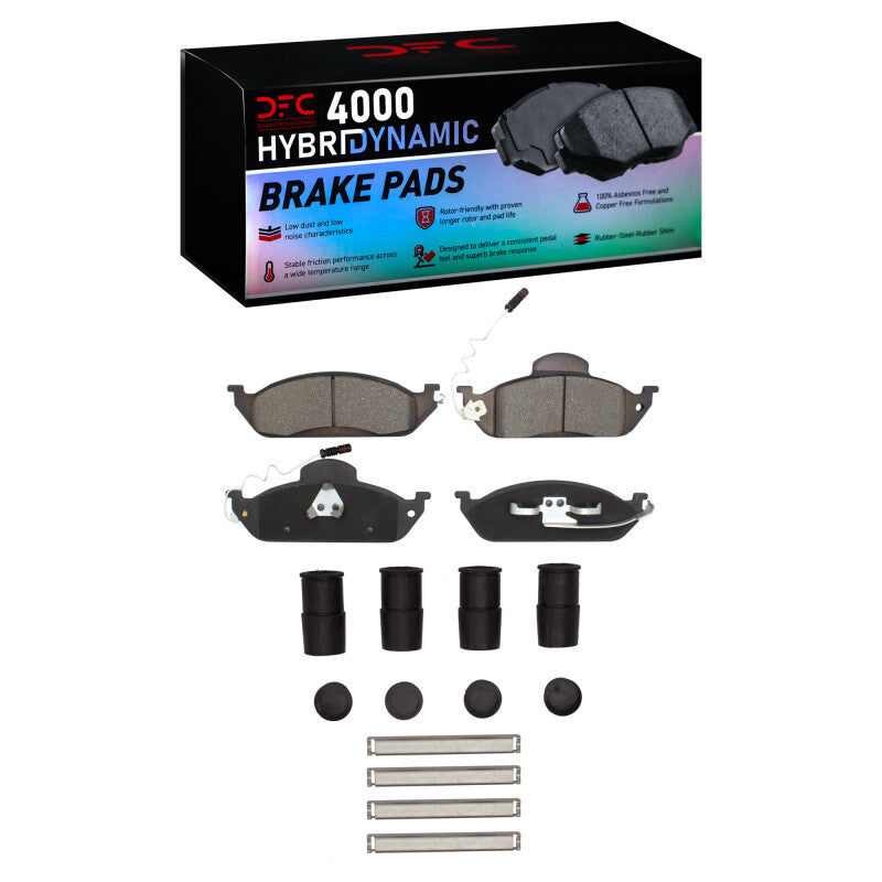 DFC DFC 4000 HybriDynamic Brake Pads Brakes, Rotors & Pads Brake Pads - OE main image