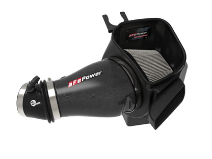 aFe Track Series Carbon Fiber Pro Dry S AIS - 19-20 Jeep Grand Cherokee Trackhawk 6.2L 57-10009D 57-10009D Photo - Unmounted