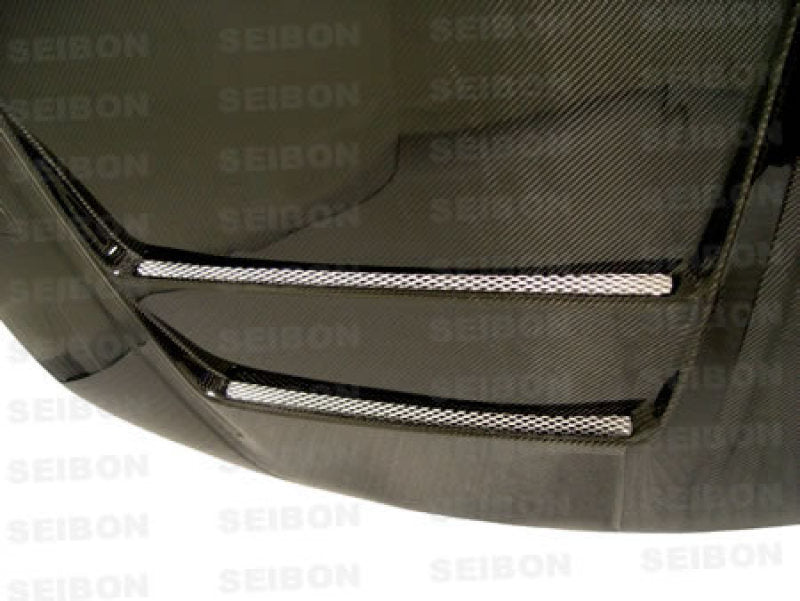 Seibon 99-01 Nissan S15 DS-Style Carbon Fiber Hood HD9901NSS15-DVII Photo - Primary