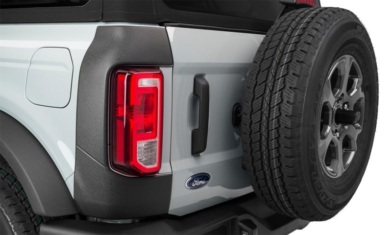 Bushwacker 21-22 Ford Bronco (2/4 Door) Trail Armor Rear Corner (2pc Rear) - Tex. Black 14124 14124 Photo - Primary