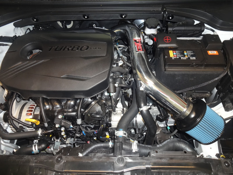 Injen 18-20 Hyundai Veloster L4-1.6L Turbo Polished Short Ram Cold Air Intake System IS1342P IS1342P Photo - Mounted