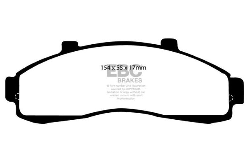 EBC Disc Brake Pad Set DP61199 Photo - Primary