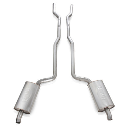 Stainless Works 1968-72 Corvette Exhaust SB 2-1/2in Factory Style Mufflers V6872SW V6872SW Photo - Primary