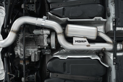 MBRP 15-19 VW Golf R MK7/MK7.5 3in T304 Cat Back Exhaust w/ Carbon Fiber Tips S46033CF S46033CF Photo - out of package