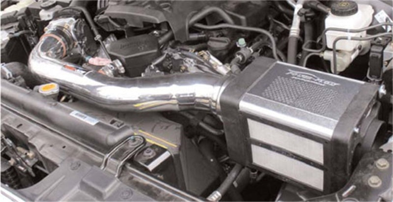 Injen Polished Power-Flow Air Intake 05-14 Frontier / Pathfinder 4.0L V6 PF1959P Photo - Mounted