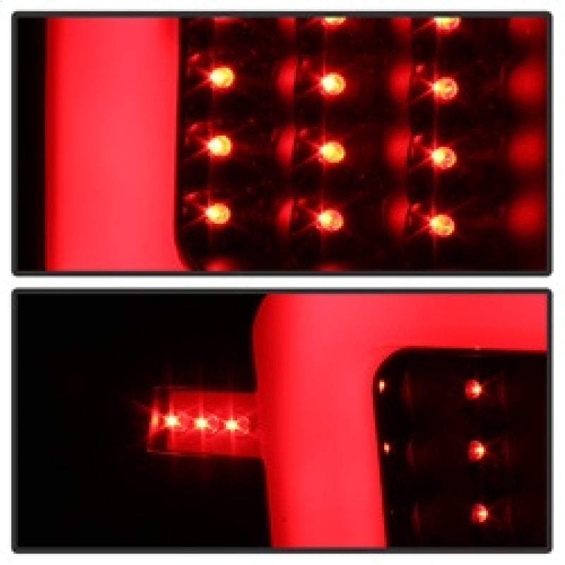 SPYDER xTune 04-15 Nissan Titan Light Bar LED Tail Lights - Black (ALT-ON-NTI04-LBLED-BK) 9038532 9038532 Photo - Unmounted