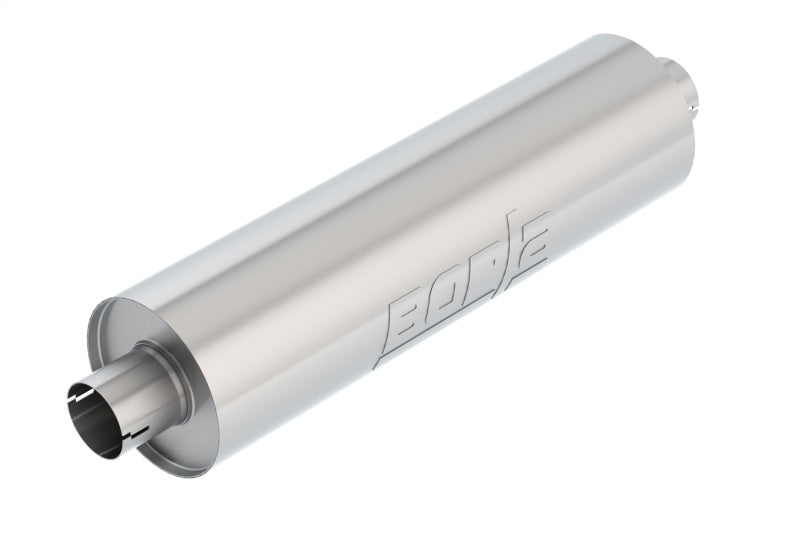 Borla Heavy Duty (Truck) 2.75in Center-Center 24in x 6.75in Round (Notched) Specialty Muffler 400130 400130 Photo - Primary