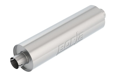 Borla Heavy Duty (Truck) 2.75in Center-Center 24in x 6.75in Round (Notched) Specialty Muffler 400130 400130 Photo - Primary