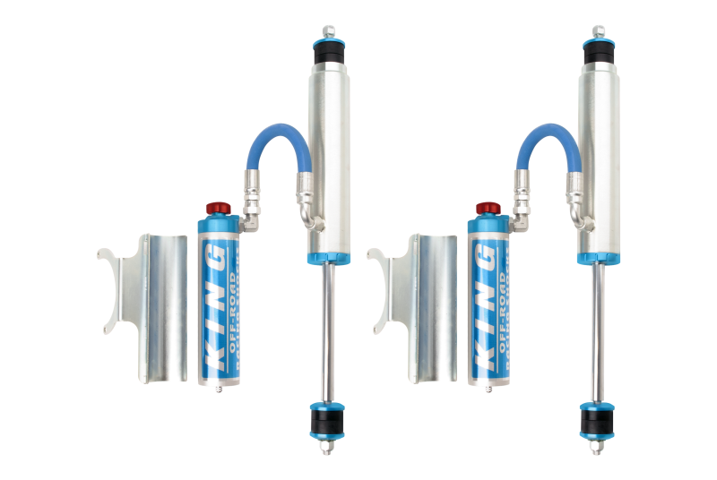 King Shocks Toyota Land Cruiser 76/78/79 Front 2.5 Dia Remote Reservoir Shock w/Adjuster (Pair) 25001-363A 25001-363A Photo - Primary