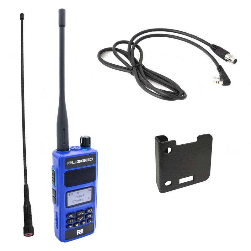 Rugged Radios RADIO KIT - Rugged R1 - Business Band Two Way Handheld Radio to Intercom RK-R1 RK-R1 Photo - Primary