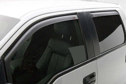 EGR 15+ Ford F150 Super Cab In-Channel Window Visors - Set of 4 - Matte (573475) 573475 573475 Photo - Mounted