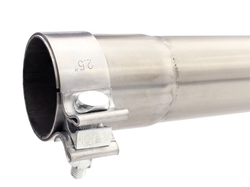 aFe  POWER MACH Force-Xp 2-1/2" 409 SS Cat-Back Exhaust w/ 18in Muffler 49-48057 Photo - Unmounted