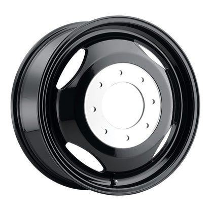 Weld Off-Road W100 20X8.25 Dualie Inner 8X200 ET98 BS8.50 Gloss Black 142.2 W10008292850 W10008292850 Photo - Primary