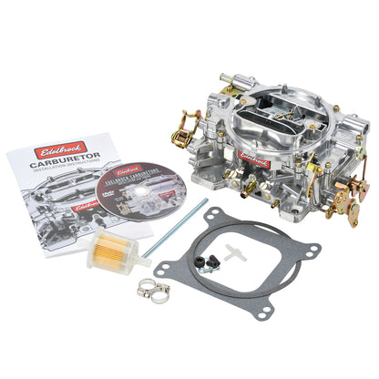 Edelbrock Carburetor, Performer Series, 4-barrel, 800 CFM, Manual Choke, Satin 1412 Photo - Primary