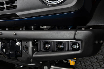 ORACLE Lighting 21-22 Ford Bronco Triple LED Fog Light Kit for Steel Bumper - White 5890-001 5890-001 Photo - lifestyle view