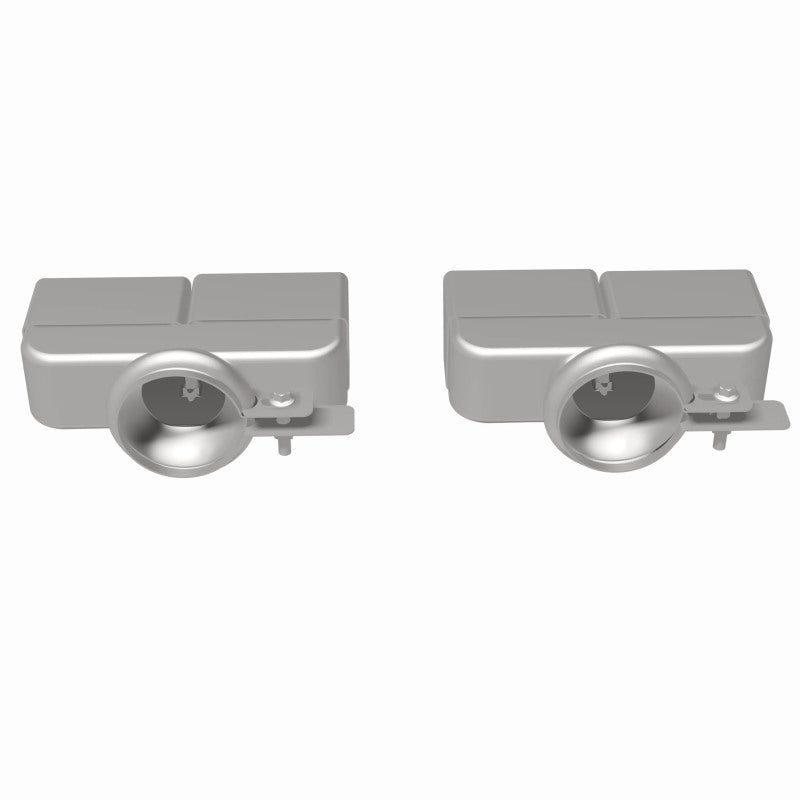 Magnaflow Tip 1-Set Quad Square 35221 35221 360 Degree Image Set