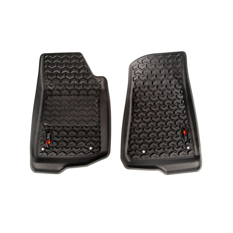 Rugged Ridge All Terrain Floor Liner,Front Pair,Black;18-18 Jeep Wrangler JL/JLU 12920.36 Photo - Primary
