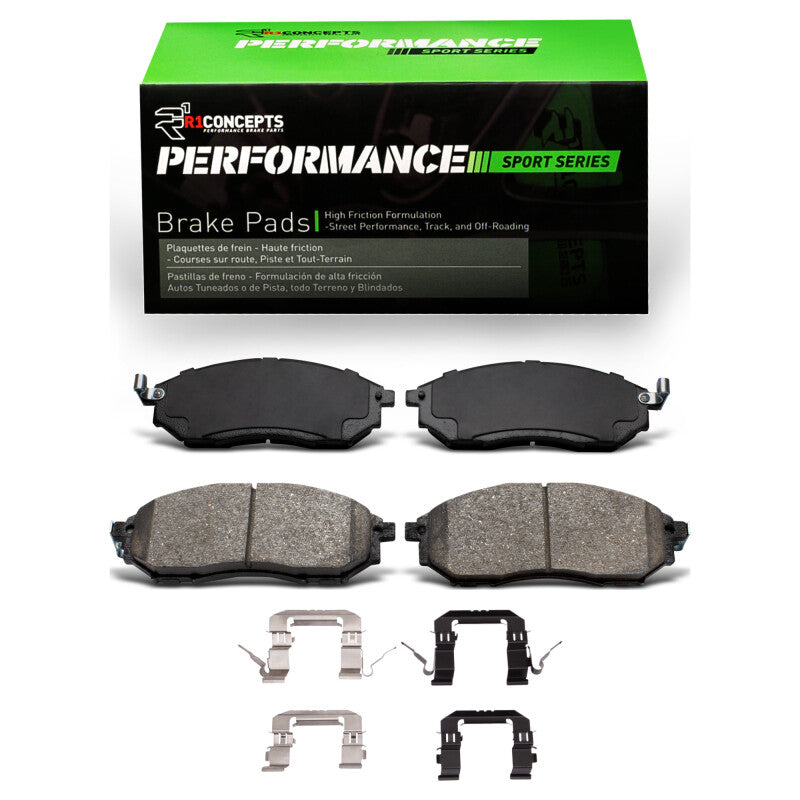 R1 Concepts RNC Performance Sport Brake Pads Brakes, Rotors & Pads Brake Pads - Performance main image