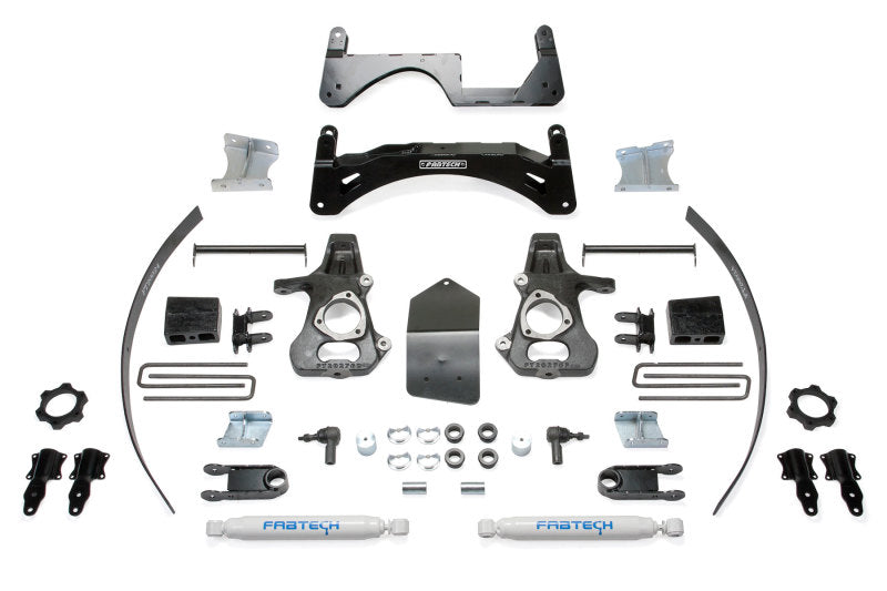 Fabtech 6? Basic System w/ Rear Performancre Shocks K1067 Photo - Primary
