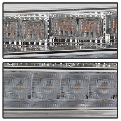 Spyder Jeep Wrangler 2018-2019 (LED Model Only) LED Front Bumper Lights - Sequential Signal - Chrome 5086792 5086792 Photo - Unmounted