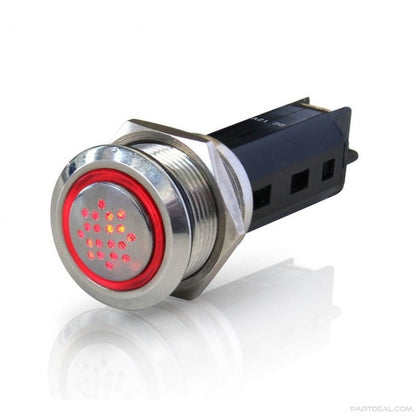 Hella Warning Buzzer Mg12 Red 8Hg 958456001 958456001 Photo - Primary