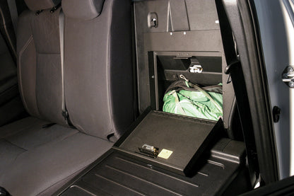 Tuffy Products Tuffy 05-23 Toyota Tacoma Behind Seat Cubby Cover W/ Combo Lock 331-01-A 331-01-A Photo - Mounted