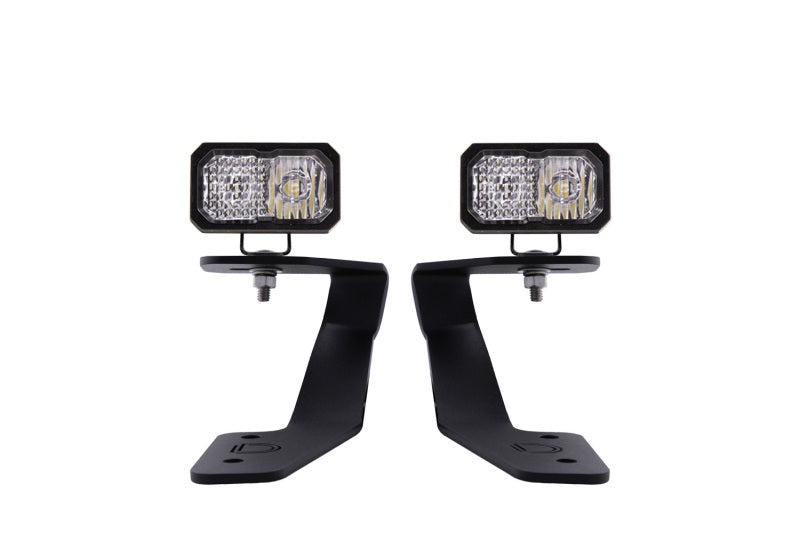 Diode Dynamics 18-21 Subaru Crosstrek Stage Series 2in LED Ditch Light Kit - Pro White Combo DD6564 DD6564 Photo - Primary