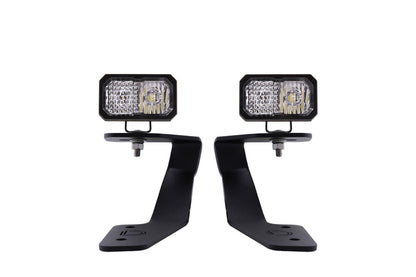 Diode Dynamics 18-21 Subaru Crosstrek Stage Series 2in LED Ditch Light Kit - Pro White Combo DD6564 DD6564 Photo - Primary