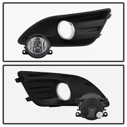 Spyder Ford C-Max 2013-2015 OEM Fog Light W/Universal Switch- Clear FL-FCMAX2013-C 5080332 5080332 Photo - Unmounted