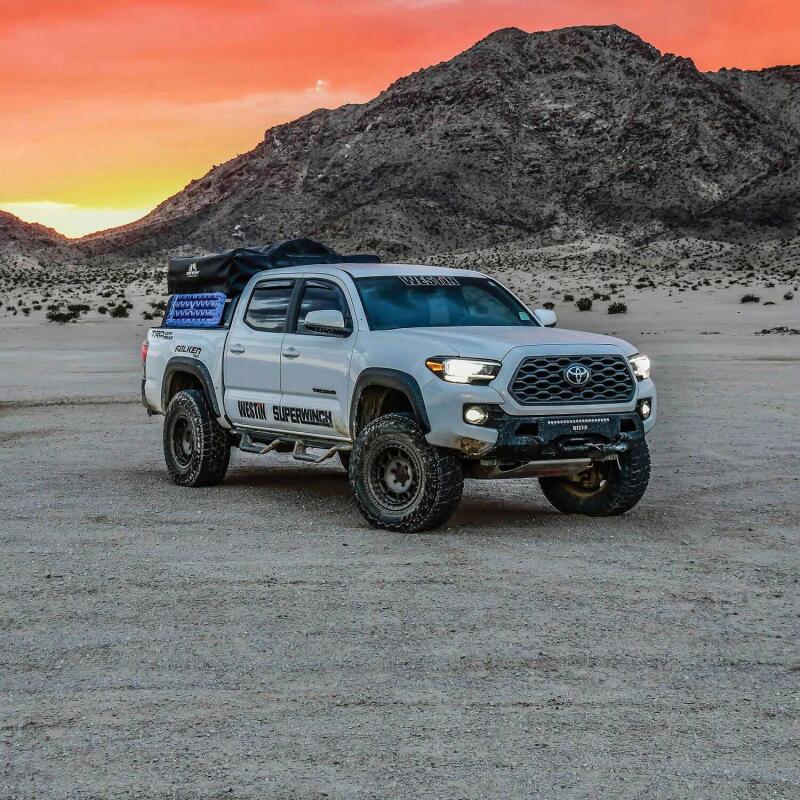 Westin 16-23 Toyota Tacoma Pro-Series Mid Width Front Bumper - Textured Black 58-311045 58-311045 Photo - Mounted