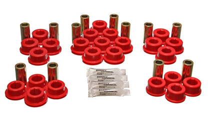 Energy Suspension Control Arm Bushing Set Red Toyota Supra All 1987-1992 8.3127R Photo - Primary