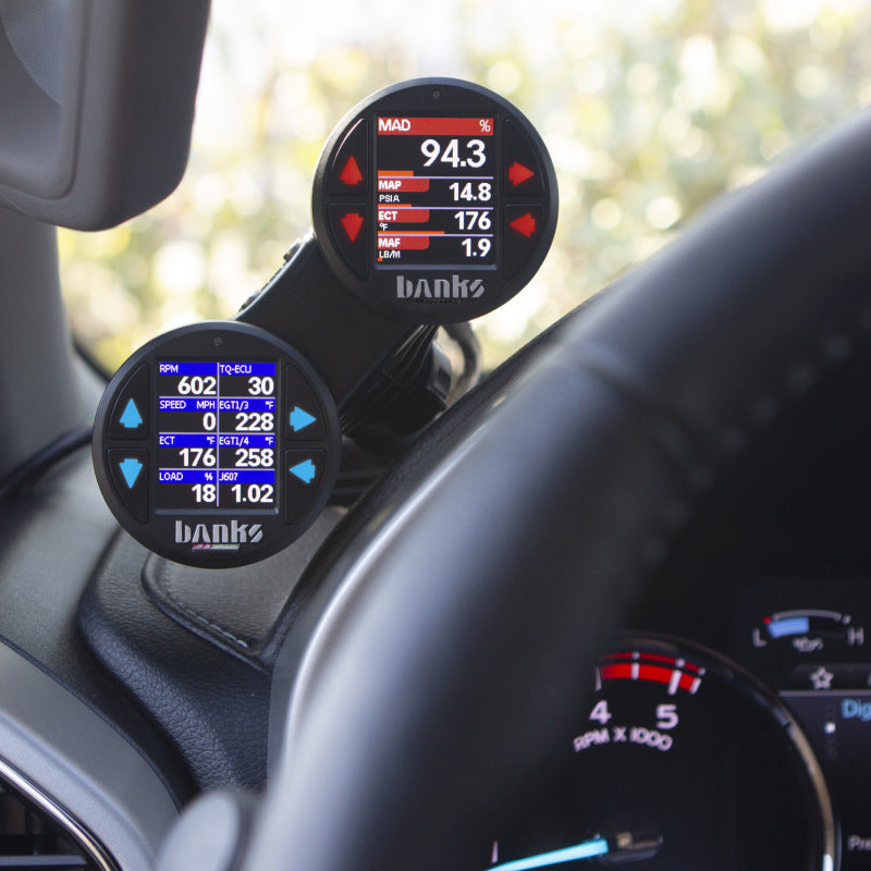 Banks Power 17-19 Ford F250/F350 6.7L PowerStroke Derringer Tuner (Gen 2) w/ 1.8 iDash DataMonster 66795 66795 Photo - Unmounted