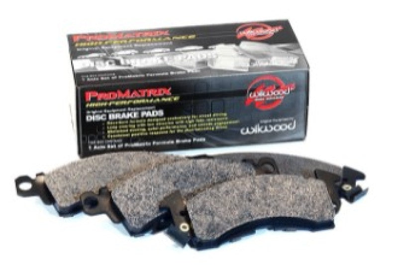 Wilwood Pad Set Promatrix D1474 150-D1474K 150-D1474K User 1