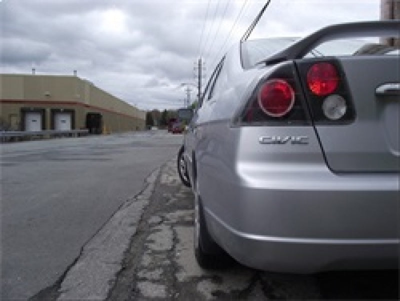 Spyder Honda Civic 01-05 4Dr Euro Style Tail Lights Black ALT-YD-HC01-4D-BK 5004406 5004406 Photo - Mounted