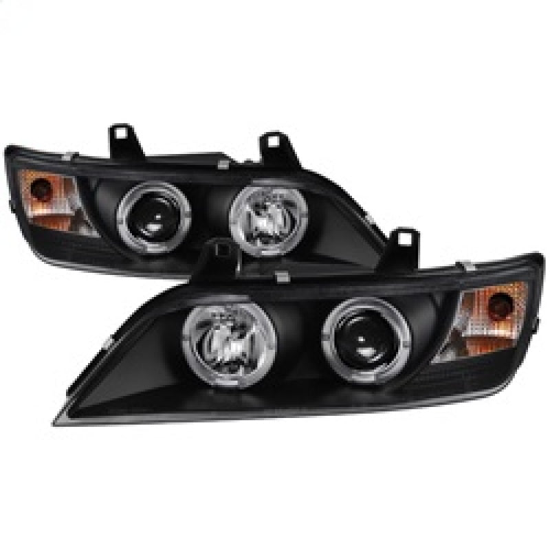 Spyder BMW Z3 96-02 Projector Headlights LED Halo Black High H1 Low H1 PRO-YD-BMWZ396-HL-BK 5009081 5009081 Photo - Primary