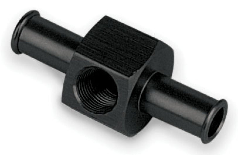 Moroso Fuel Pressure Gauge Fitting, 3/8" line with hose fitting 65360 Photo - Primary