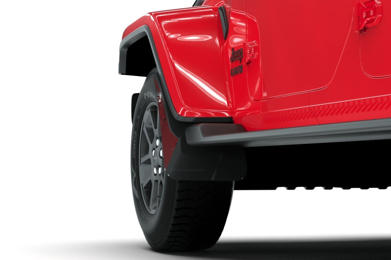 Rally Armor 19-22 Jeep Gladiator Black Mud Flap w/ Metallic Black Logo MF84-BLK-MBK MF84-BLK-MBK User 1