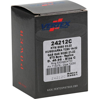 Vertex Pistons Cast Piston Kit 85Sx 24212C 24212C Photo - Primary