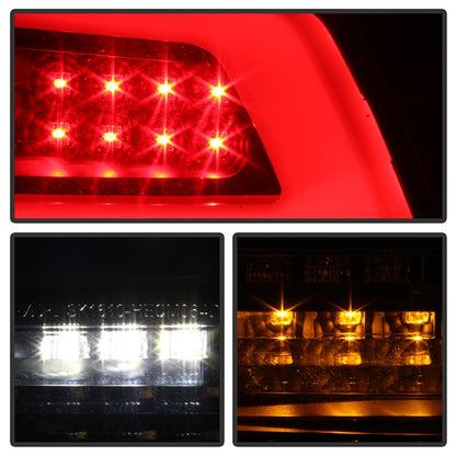 Spyder 08-09 Pontiac G8 Version 2 Light Bar LED Tail Lights - Black - ALT-YD-PG808V2-LB-BK 5086068 5086068 Photo - Unmounted