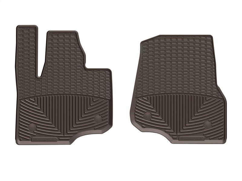 WeatherTech 2018+ Lincoln Navigator / Navigator L Front Rubber Mats - Cocoa W477CO W477CO Photo - Primary