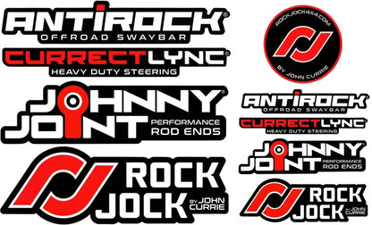RockJock Sticker Pack Black Background RJ-700000-1 RJ-700000-1 Photo - Unmounted