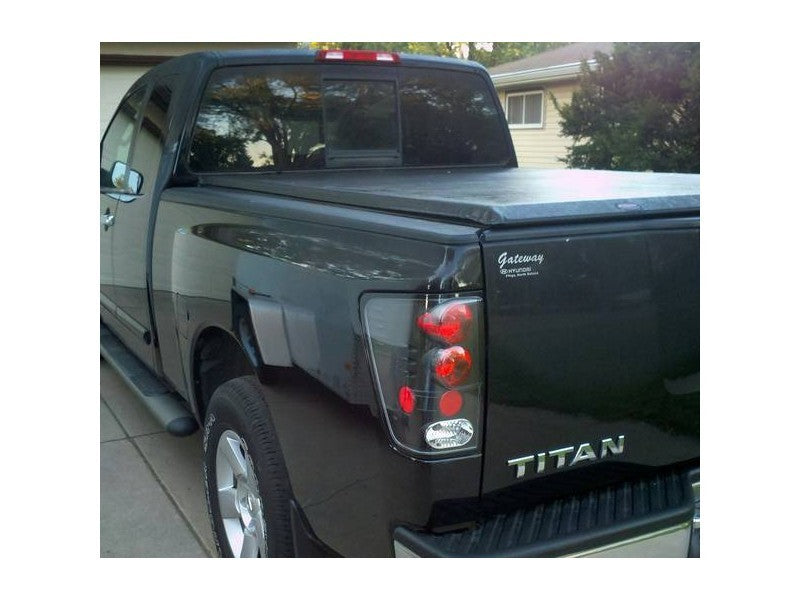 Spyder Nissan Titan 04-14 Euro Style Tail Lights Black ALT-YD-NTI04-BK 5007025 5007025 User 1