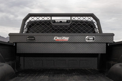 Dee Zee Deezee Universal Tool Box - Red Crossover - Single Lid Black BT (Txt Blk) DZ10170TB DZ10170TB Photo - Mounted
