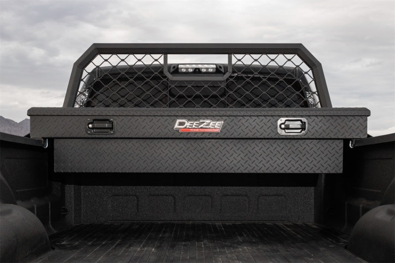 Dee Zee Deezee Universal Tool Box - Red Crossover - Single Lid Black BT (Txt Blk) DZ10170TB DZ10170TB Photo - Mounted
