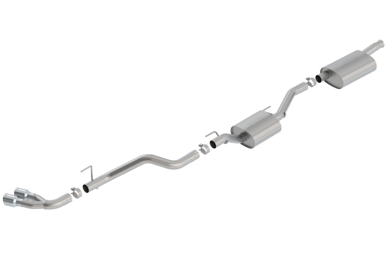Borla 2020 Jeep Gladiator JT 3.6L V6 AWD Touring Dual Side Catback w/ Chrome Tips 140811 140811 Photo - Primary