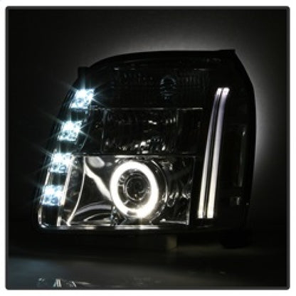 Spyder GMC Yukon 07-14/GMC Yukon XL 07-14 Projector Headlights LED Halo LED Chrome PRO-YD-GY07-HL-C 5029324 5029324 Photo - Unmounted
