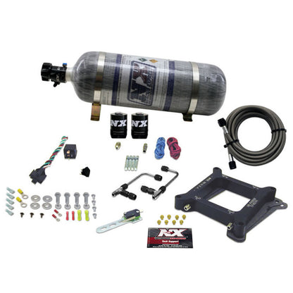 Nitrous Express 4150 Gemini Pro-Power Nitrous Kit (100-500HP) w/Composite Bottle 60540-12 60540-12 Photo - Primary