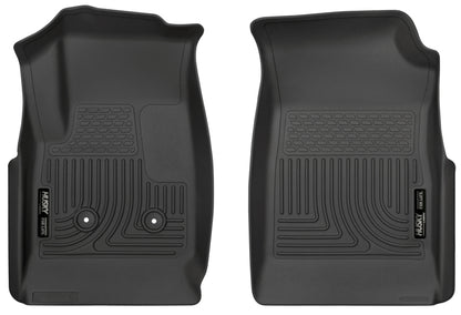 Husky Liners 15 Colorado Crew Cab/Ext Cab WeatherBeater Black Front Floor Liner 18111 Photo - Primary
